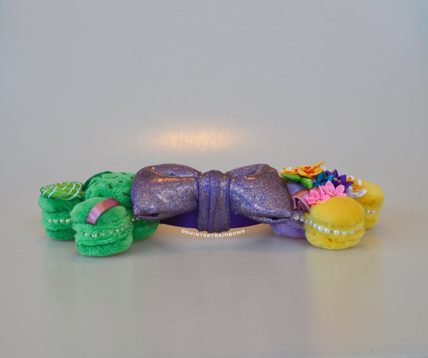 The Lost Princess Rapunzel Inspired Pearl Macaron Ears