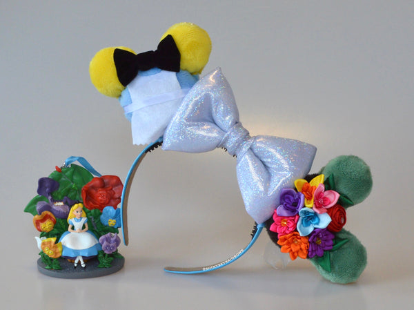 Wonderland Inspired Pearl Macaron Ears