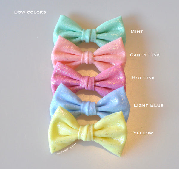 Please message us your choice of bow color after your purchase. 1 Mouse Shaped Cookie Ice Cream Sandwich Ears, Ice Cream Cookie Ears