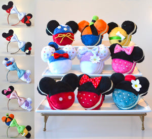 Coming soon, January 19th at 6 pm PST/Pre-order (ship in 1-3 weeks) 1 Mix and Match Mouse shaped Macaron Ears