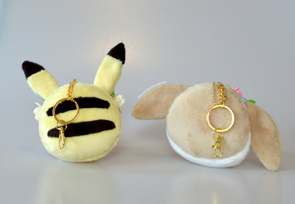 Coming soon, November 2nd at 6pm PST/ Pre-order (ship in 2-4 weeks) 1 Electric Yellow or Fluffy Brown Monster Inspired Plush accessory