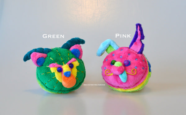 Coming soon, August 3rd at 6pm PST/ (Pre-order ship in 1-3 weeks) Day of the dead inspired Plush Keychain Accessory