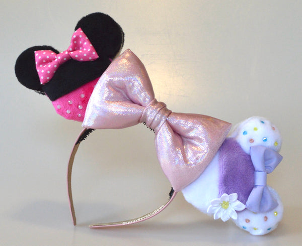 Coming soon, January 19th at 6 pm PST/Pre-order (ship in 1-3 weeks) 1 Mix and Match Mouse shaped Macaron Ears