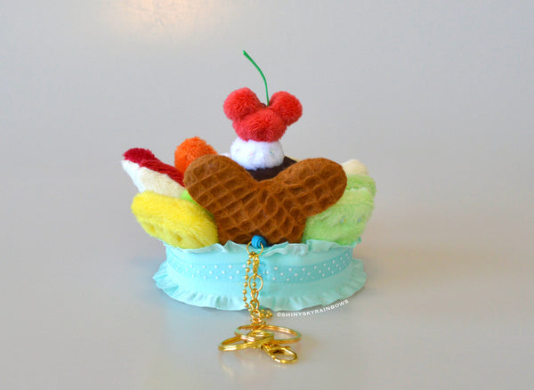 Coming soon, May 3rd at 6pm PST/ Pre-order (ship in 2-4weeks)  Pudding à la mode Dessert Plush (15 pieces)