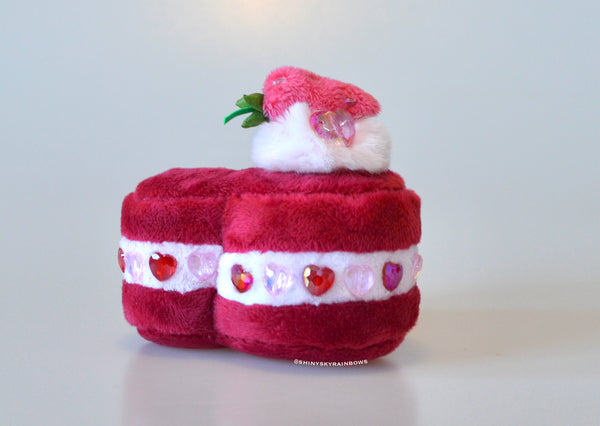 Valentine Red Velvet Cake Plush