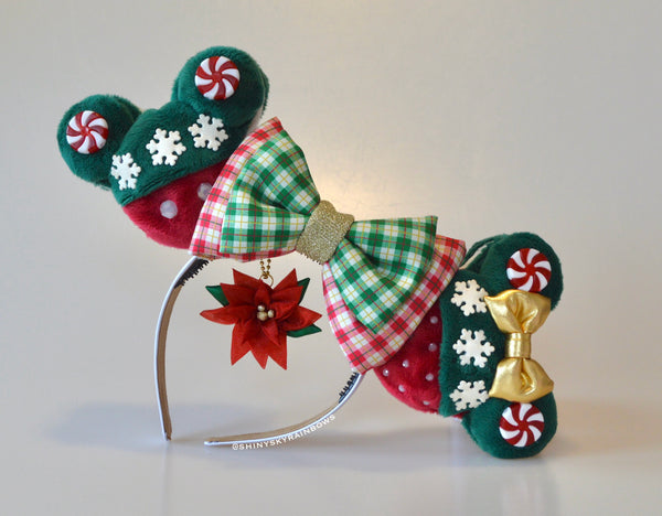 Coming soon, November 2nd at 6pm PST/ Pre-order (ship in 2-4 weeks) Holiday Snowflake Macaron Ears