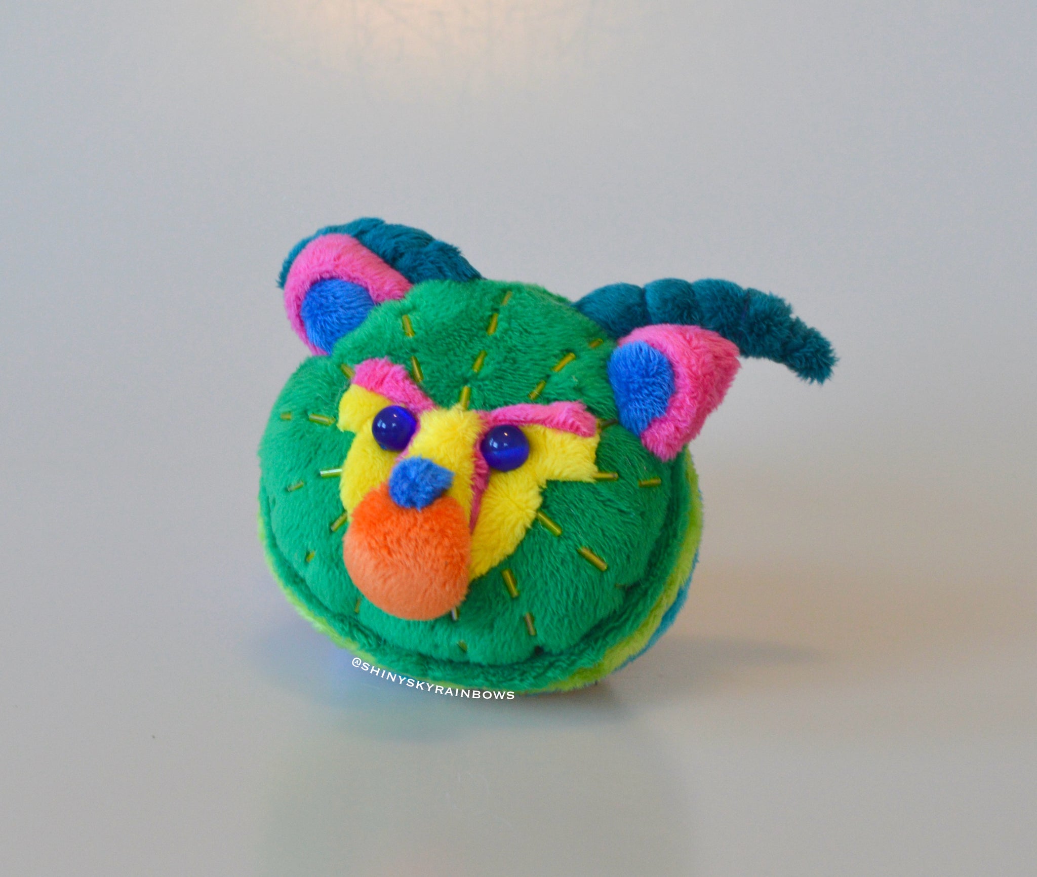 Coming soon, August 3rd at 6pm PST/ (Pre-order ship in 1-3 weeks) Day of the dead inspired Plush Keychain Accessory