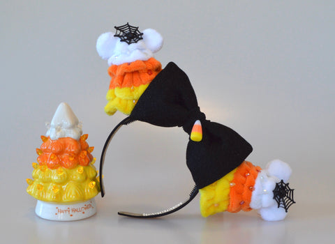 Halloween Candy Corn Tree Ears