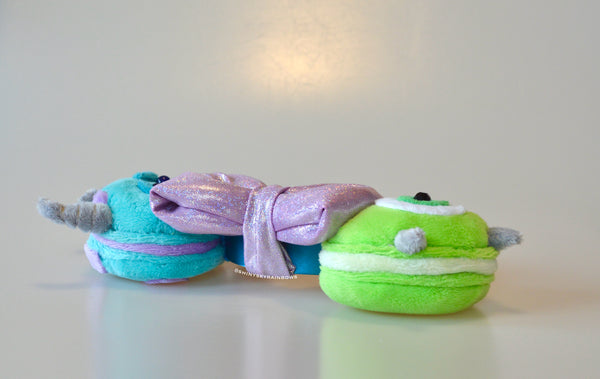 Coming soon, November 2nd at 6pm PST/ Pre-order (ship in 2-4 weeks) Blue and Green Monsters inspired ears