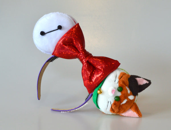 Coming soon, May 25th at 6pm PST/ (Pre-order ship in 1-3 weeks) San Fransokyo Robot and Mochi Cat inspired Macaron Ears
