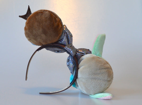 Galactic Green Baby and Bounty Hunter inspired Macaron Ears