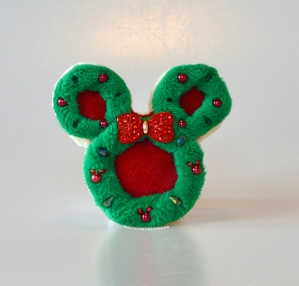 Coming soon, November 3rd at 6pm PST/ Pre-Order (ship in 2-4 weeks) 1 Holiday Sugar Cookie Plush Accessory Ornament Keychain, Christmas Sugar Cookie Plush