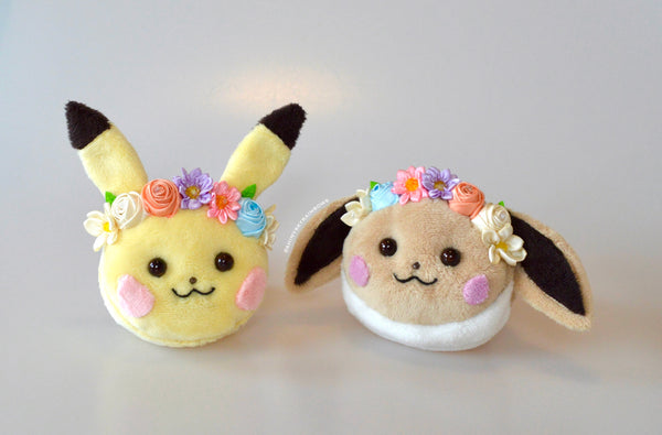 Coming soon, November 2nd at 6pm PST/ Pre-order (ship in 2-4 weeks) 1 Electric Yellow or Fluffy Brown Monster Inspired Plush accessory