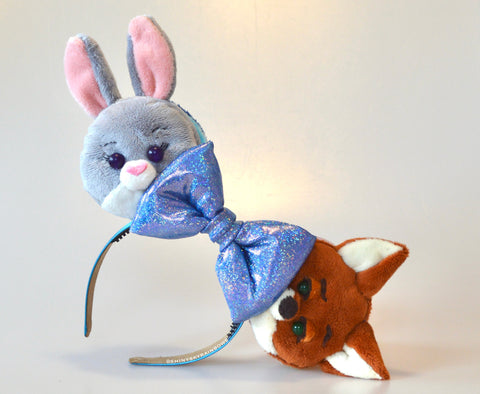Coming soon, November 2nd at 6pm PST/ Pre-order (ship in 2-4weeks) Team Bunny and Fox inspired inspired Macaron Ears