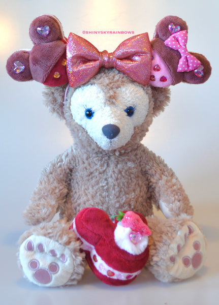 Valentine Chocolate Macaron Ears