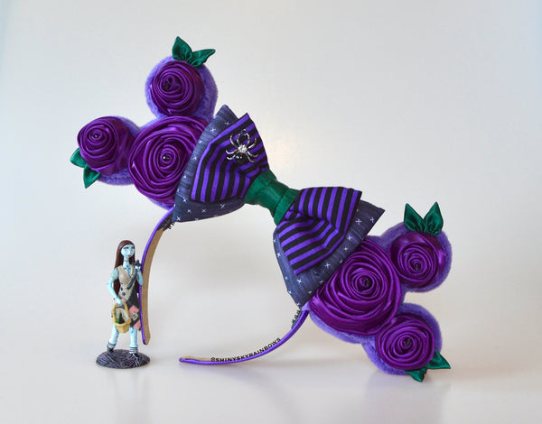 Coming soon, August 30th at 6pm PST/ Pre-order (ship in 2-4 weeks) Spooky Rose Ears, Spooky Rose Frosting Cake Ears