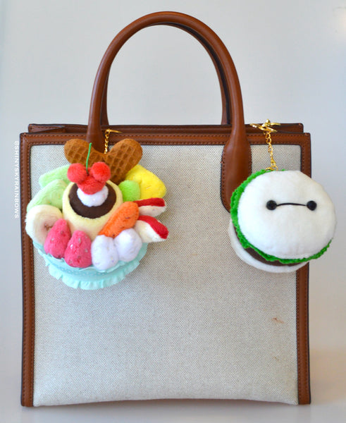 Coming soon, May 3rd at 6pm PST/ Pre-order (ship in 2-4weeks)  Pudding à la mode Dessert Plush (15 pieces)