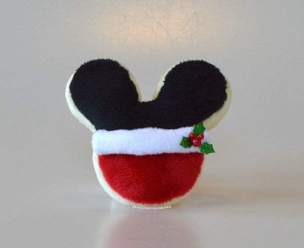 Coming soon, November 3rd at 6pm PST/ Pre-Order (ship in 2-4 weeks) 1 Holiday Sugar Cookie Plush Accessory Ornament Keychain, Christmas Sugar Cookie Plush