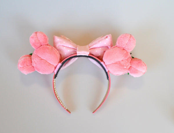 Coming soon, March 31st at 6pm PST/ Pre-order (ship in 2-4weeks) Peach Macaron Ears