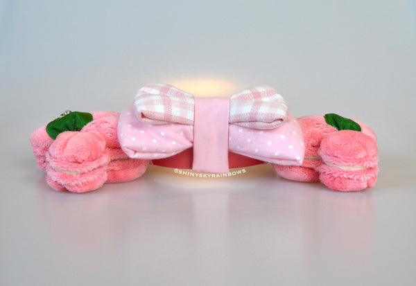 Coming soon, March 31st at 6pm PST/ Pre-order (ship in 2-4weeks) Peach Macaron Ears