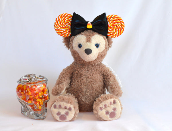 Black bow (upgraded with beads on the back) Candy corn Lollipop Ears