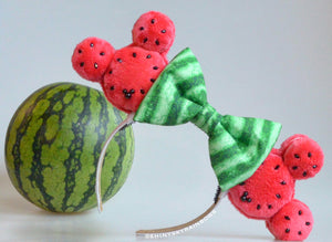 Watermelon Macaron Ears