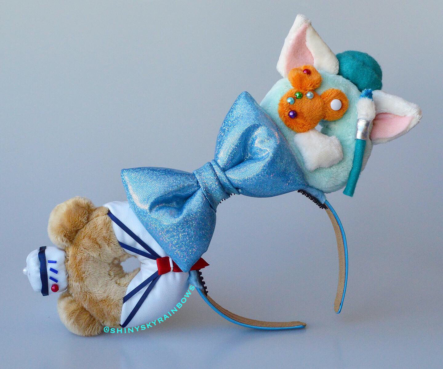 Mr. Sailor Bear and Artist Cat Donut Ears