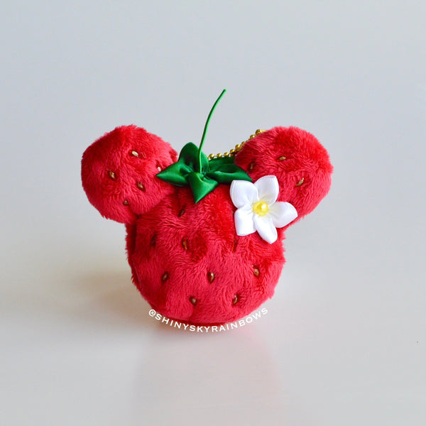 Strawberry Macaron Plush accessory