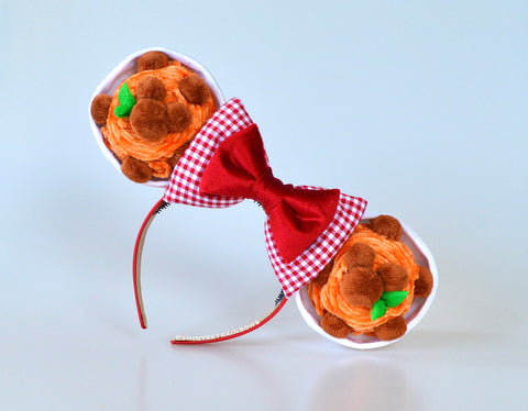 Coming soon, May 12th at 6pm PST/ Pre-order (shipping 2-4 weeks)  Spaghetti and meatballs ears