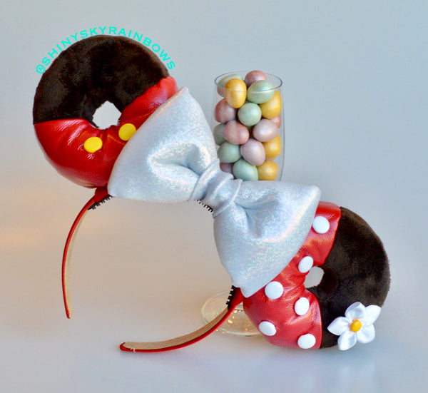 Mr. and Miss Mouse Chocolate Donut Ears